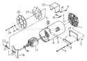 Part Location Diagram of 68784 Generac Obs Rotor Asm S2400